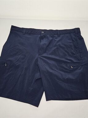 Izod Golf Shorts Men’s Size 44 Navy Blue Cargo Pockets